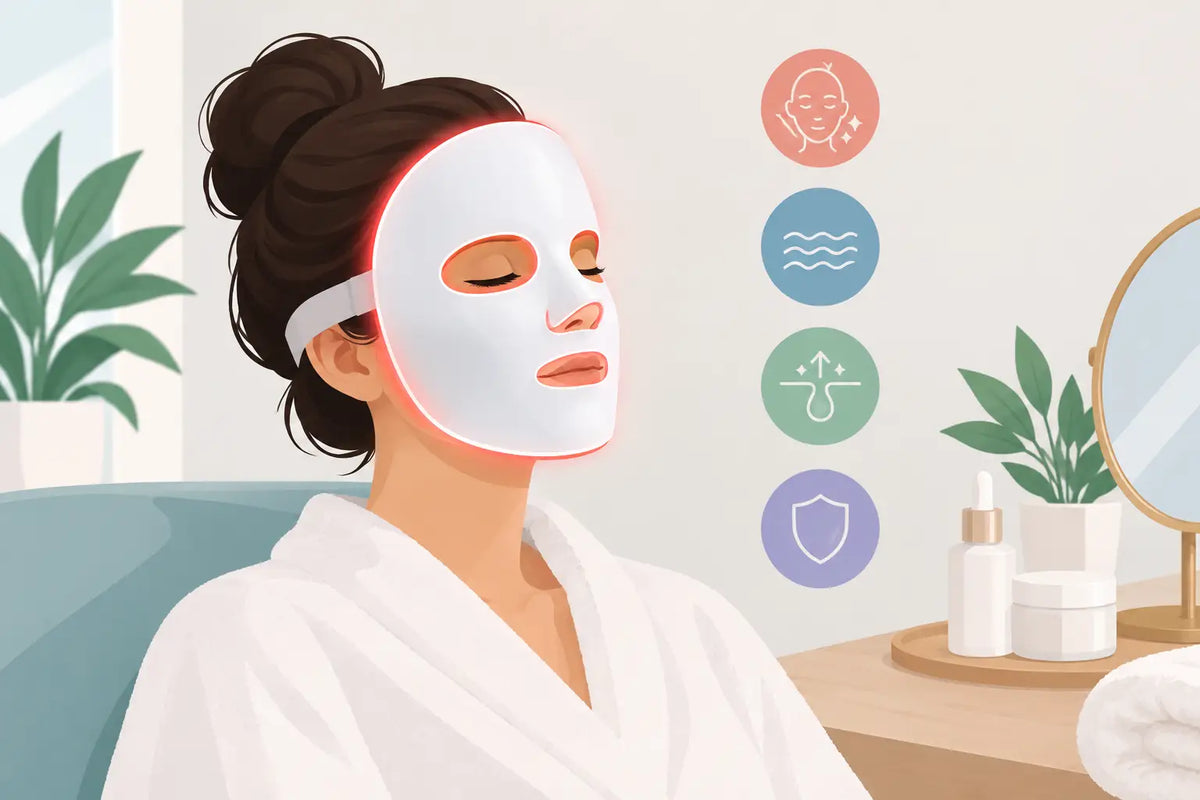 Are LED Face Masks Safe for At-Home Skincare?
