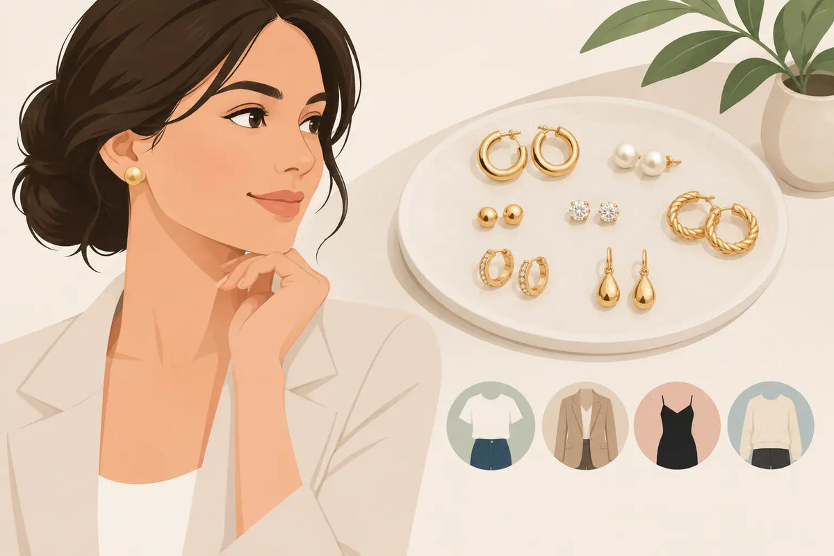 How to Choose Everyday Earrings That Go With It All
