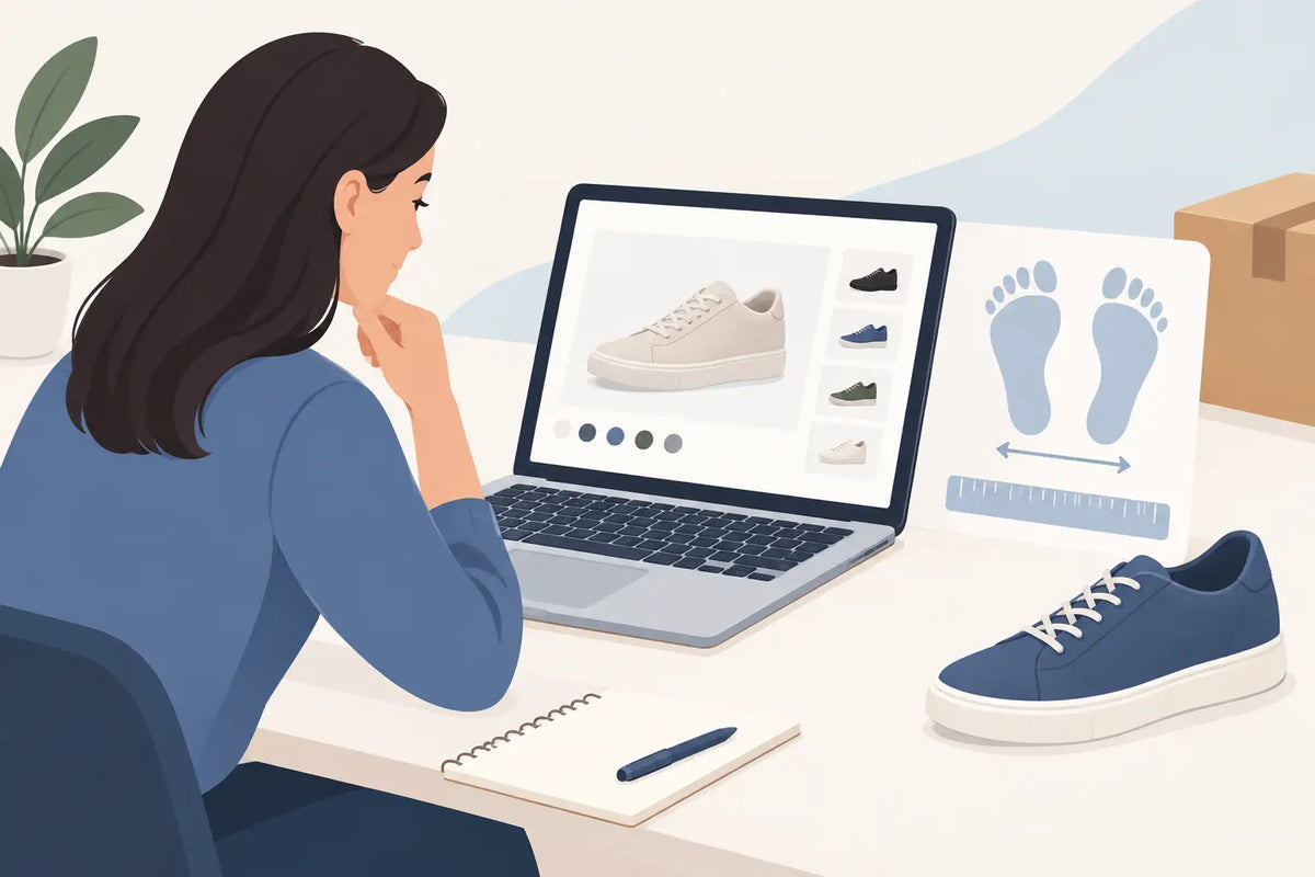 How to Choose Shoe Size Online With Confidence