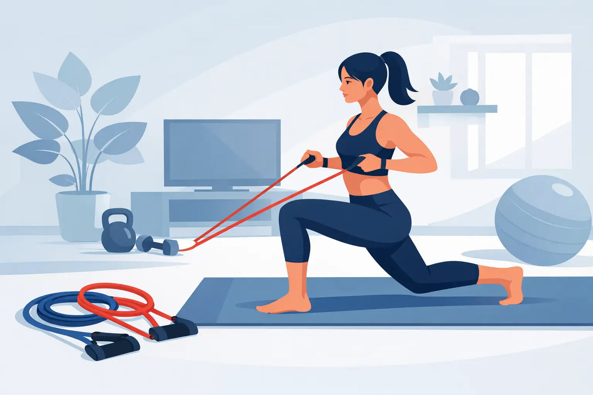 Resistance Band Workout for Strength at Home