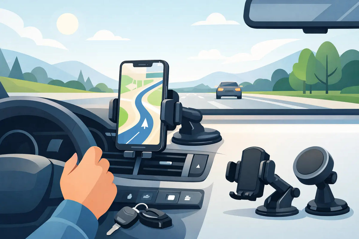 Car Phone Mount Guide for a Cleaner Drive
