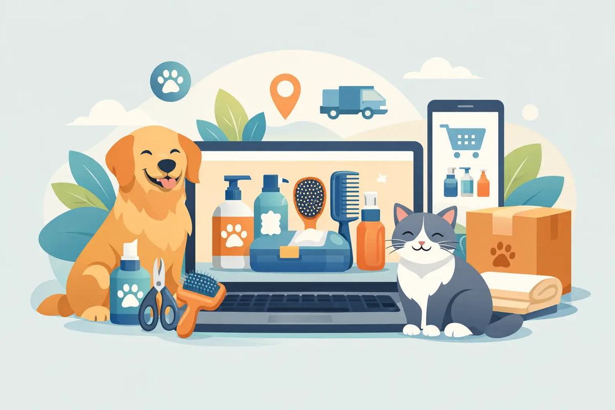 Pet Grooming Supplies Online for Easy Home Care