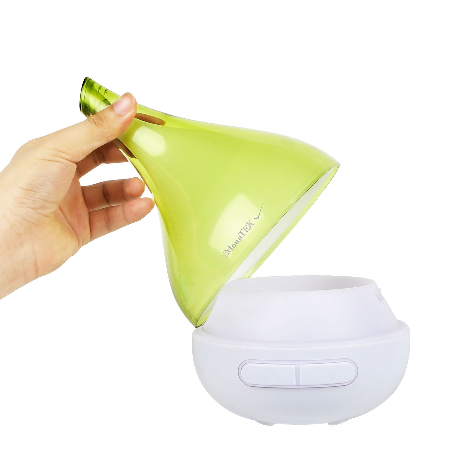 1Pc Drop Shaped Cool Mist Humidifier Ultrasonic Aroma Essential Oil Diffuser With LED Light For Office Home Room Vehicle Study Yoga Spa