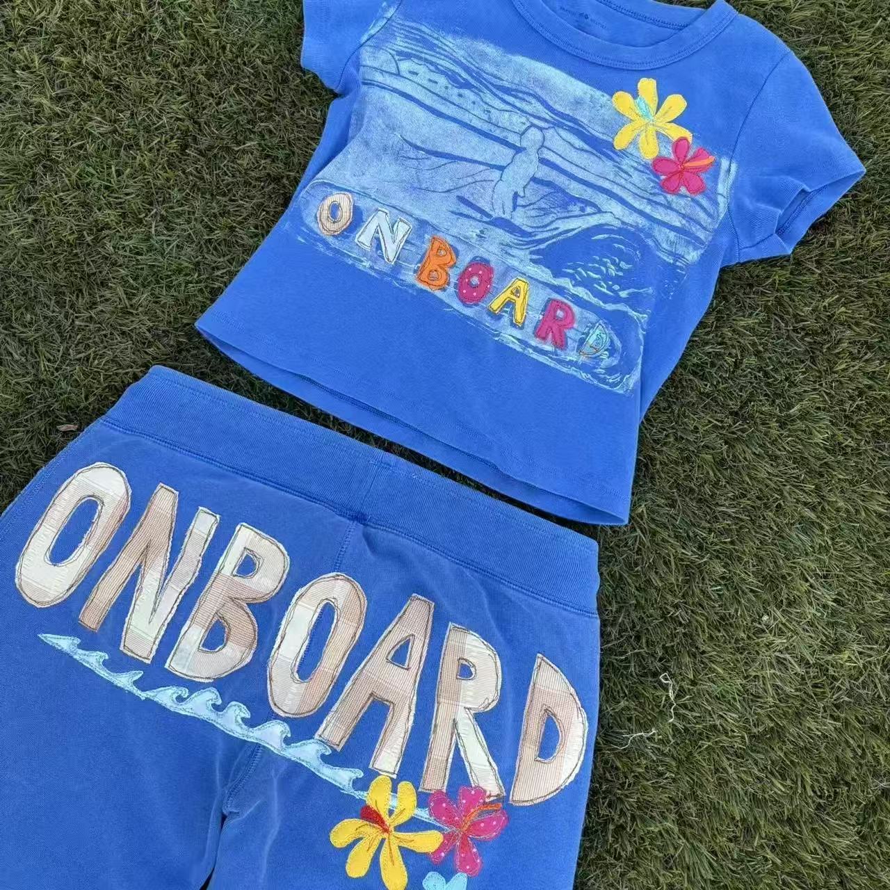 New Women's European And American-style Printed Set