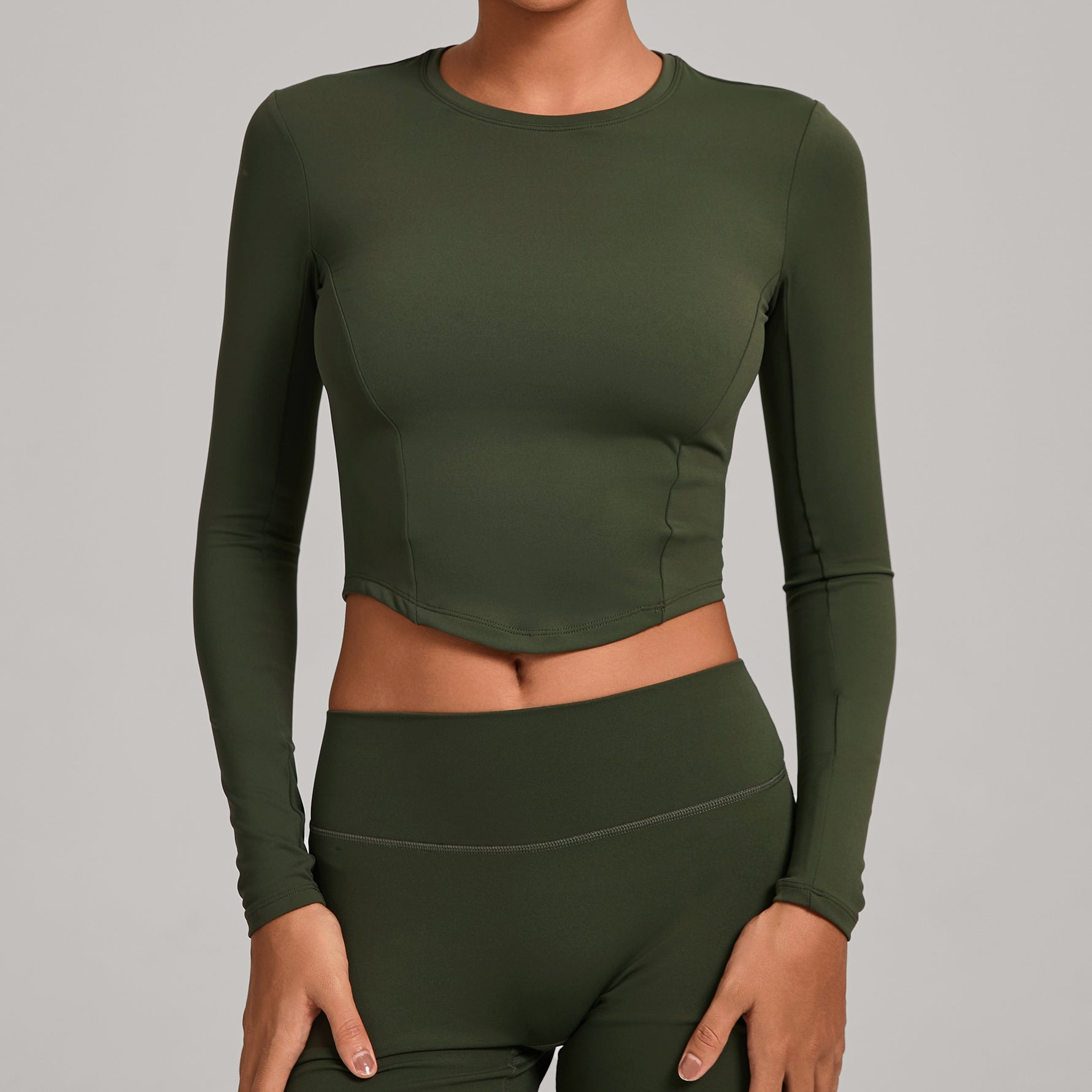 Fitness Wear Pilates Running Sports Long-sleeve Top