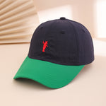 Fashionable Multi-color Embroidered Bear Baseball Cap With Versatile And Quick-drying Properties, Suitable For Daily Wear, Casual Outings And Outdoor Activities.