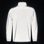 Men's Stand-Up Collar Reflective Jacket
