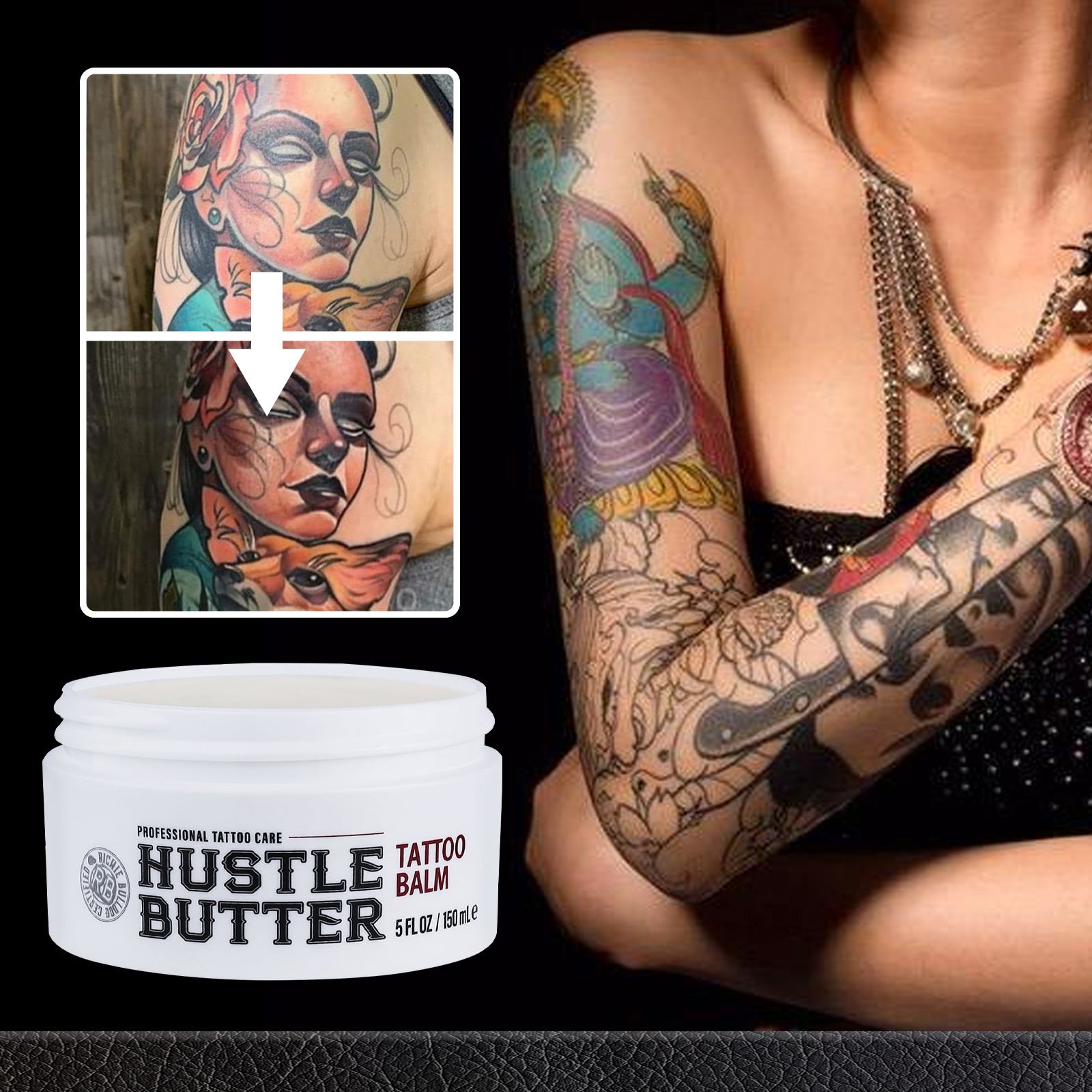 Tattoo Color Enhancement Moisturizing Care Cream