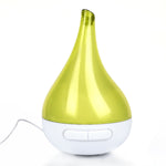 1Pc Drop Shaped Cool Mist Humidifier Ultrasonic Aroma Essential Oil Diffuser With LED Light For Office Home Room Vehicle Study Yoga Spa