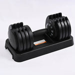 Adjustable Dumbbell Fitness Equipment Set