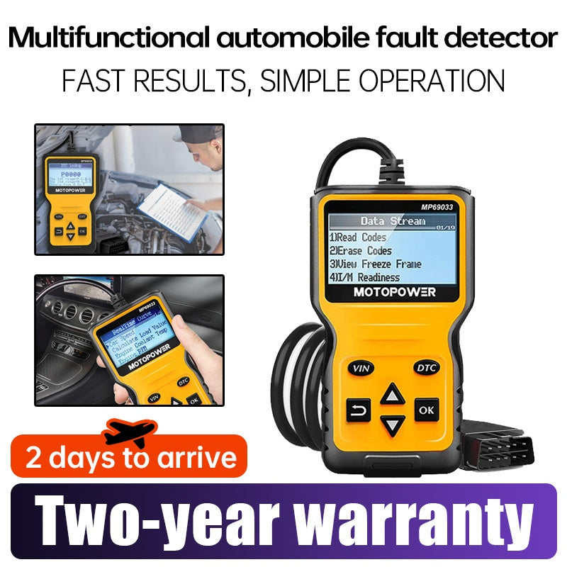 Automobile Fault Detection Instrument Diagnostic Tool OBD2 Code Reading Decoder V310K310 Engine Fault Detection