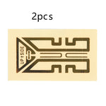 Cell phone signal enhancement stickers