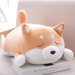 36cm 55cm Cute Fat Shiba Inu Dog Plush Toy Stuffed Soft Kawaii Animal Cartoon Pillow Lovely Gift For Kids Baby Children Gifts