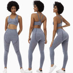 Sports fitness seamless yoga clothing suit