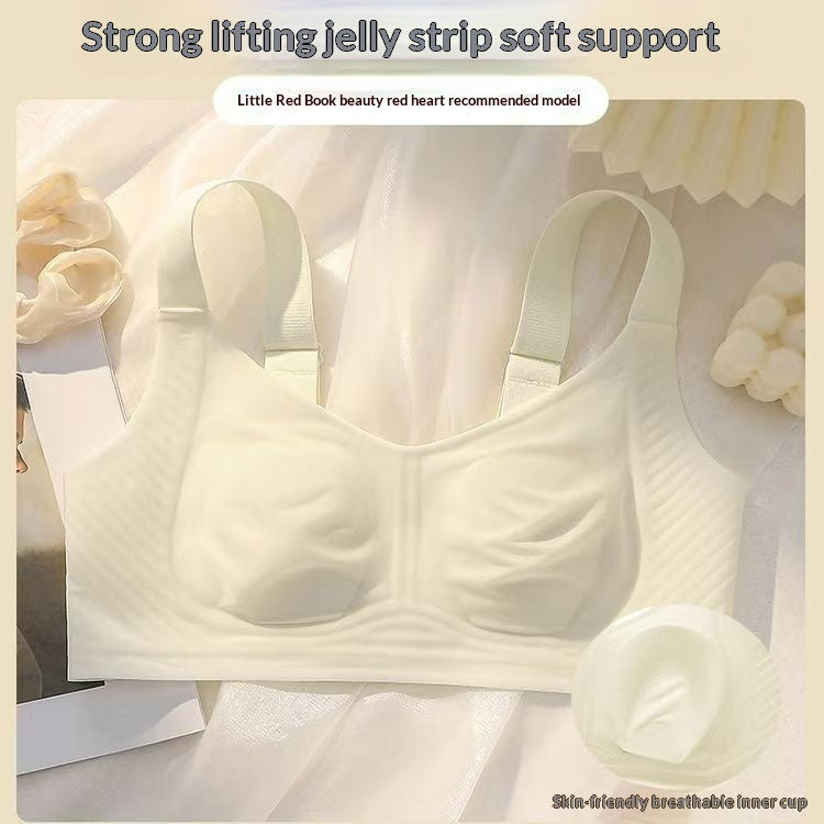 Large-breasted Womens Ultra-thin Summer Underwear That Makes The Bust Look Smaller