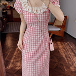 Compact Yet Stunning A One-of-a-kind, Beautifully Lacy Long Dress