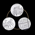 Northwest Region Territorial Mint 999 Fine Stagecoach  Ounce 999 Silver Divisible Bar