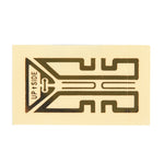 Cell phone signal enhancement stickers