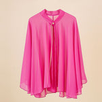 Women's Short Solid-Colored Cardigan Outerwear Sun-Protective Jacket