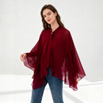 Women's Short Solid-Colored Cardigan Outerwear Sun-Protective Jacket