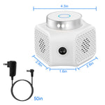 1Pc 360 Degree Ultrasonic Rodent ChaserIndoor With Ultrasonic Sound For Spring