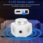 1Pc 360 Degree Ultrasonic Rodent ChaserIndoor With Ultrasonic Sound For Spring