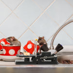 6Packs Mouse Traps Reusable Rat Rodent Killer Effective Pest Control Mouse Catcher Mice Snap Kill Trap