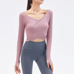 Women's Autumn And Winter Yoga Clothing Sports Top