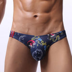 Printed U-shaped Mesh Breathable Moisture-wicking Panty