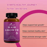 Hair Growth Vitamins Containing 1,000 Mcg Ofbiotin, Collagen, Saw Palmetto, And Other Naturalingredients To Promote Stronger, Healthier Hair,skin, And Nails, Effectively .60-day Supply.
