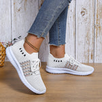 Women's Casual Mesh Running Sneakers – Breathable, Lightweight