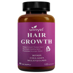 Hair Growth Vitamins Containing 1,000 Mcg Ofbiotin, Collagen, Saw Palmetto, And Other Naturalingredients To Promote Stronger, Healthier Hair,skin, And Nails, Effectively .60-day Supply.