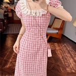 Compact Yet Stunning A One-of-a-kind, Beautifully Lacy Long Dress