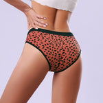 Women's Fashion Cotton Printing Four-layer Sanitary Panty