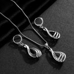 Women's Creative Round Heart-Shaped Pendant Necklace