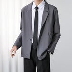 Men's Slim-Fit Fashionable Casual Suit Jacket
