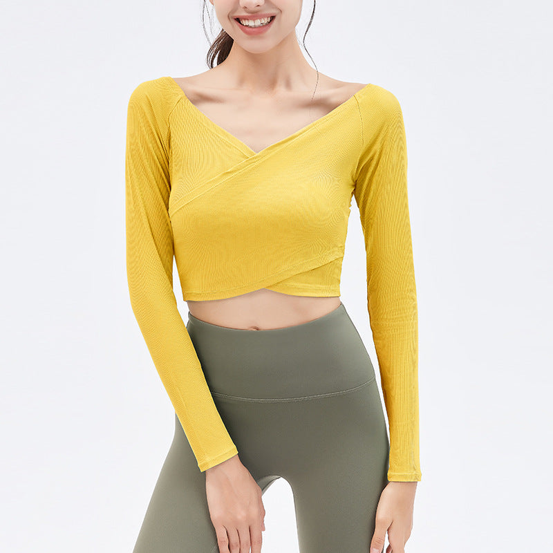 Women's Autumn And Winter Yoga Clothing Sports Top
