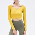 Women's Autumn And Winter Yoga Clothing Sports Top