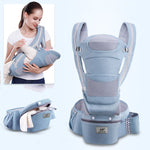 Ergonomic Baby Carrier Infant Baby Hipseat Carrier 3 In 1 Front Facing Ergonomic Kangaroo Baby Wrap Sling