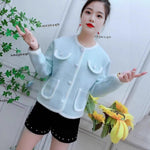 AutumnWinter New Arrival French Chic Mink Fur High-End Elegant Knitted Cardigan
