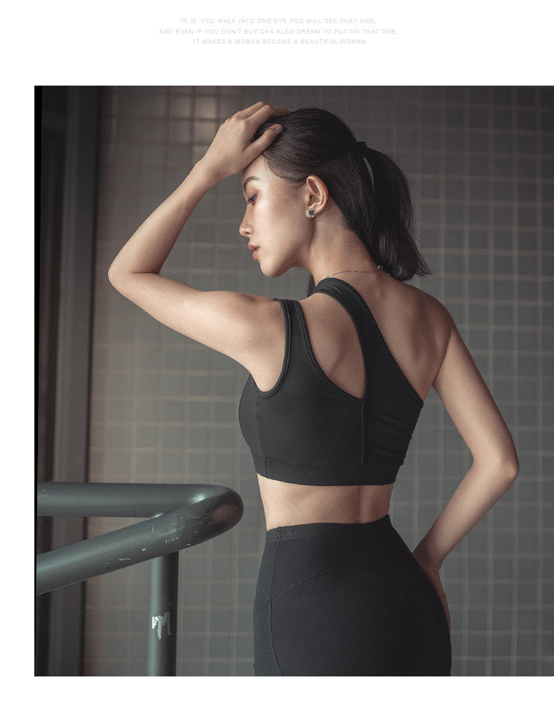 Yoga clothing top new personality sports bra breathable