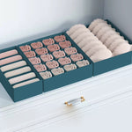 Household Panty Socks Three-in-one Separated Storage Box