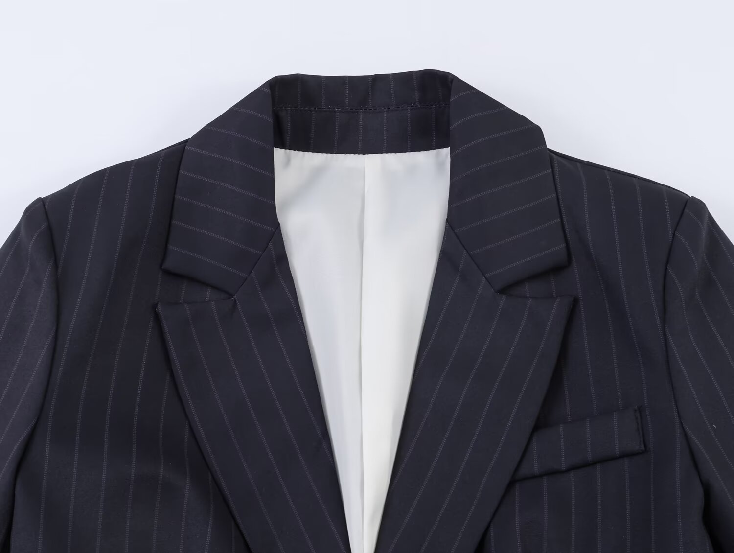 European And American-style Slim-striped Casual Suit