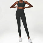 Women's Seamless Nude Yoga Clothing Suit