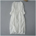 Mid-length Blue Forest-style Base Skirt Elegant Fairy Dress