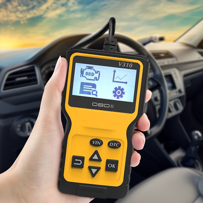 Automobile Fault Detection Instrument Diagnostic Tool OBD2 Code Reading Decoder V310K310 Engine Fault Detection