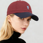 Fashionable Multi-color Embroidered Bear Baseball Cap With Versatile And Quick-drying Properties, Suitable For Daily Wear, Casual Outings And Outdoor Activities.