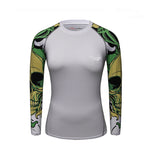 Women's Sports Long Sleeve Printed Tight Yoga Clothing