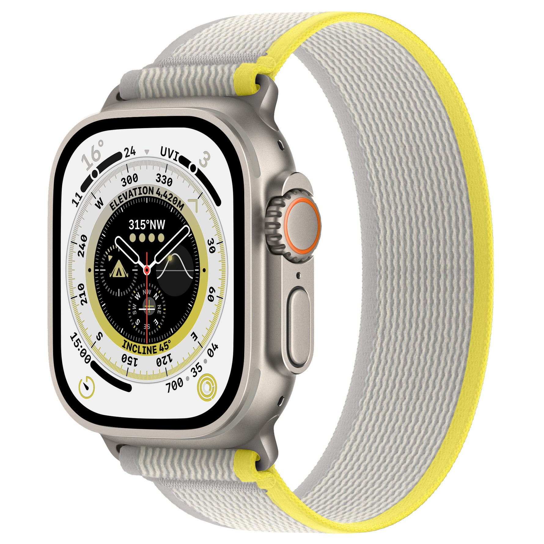 Wild Diameter Single Ring Strap Integrated Nylon Watchband