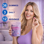 Creatine Monohydrate Gummies, 5 Grams Per Serving, Sugar-free Creatine Gummies, Suitable For Workouts, Strength, Cognitive Health, And Muscle Support, Gluten-free, Berry-enhanced, 36 Gummies.